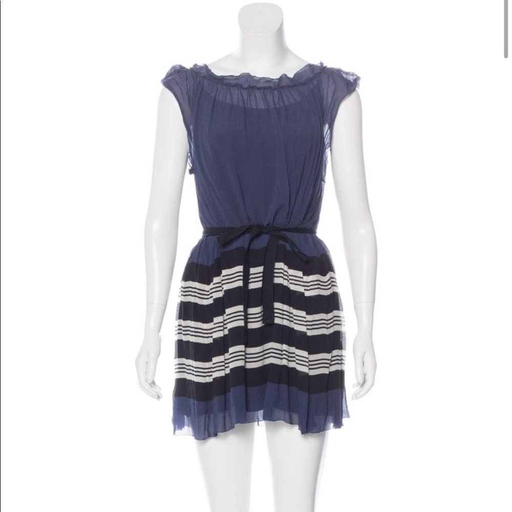 PRADA vintage silk mini dress - XS